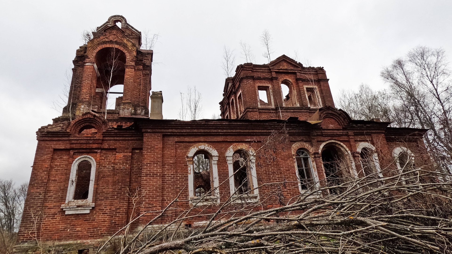 Старая церковь. Ректы. Дорогобужский район. смотреть онлайн