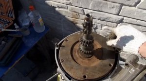 Восстановление мотоцикла Днепр МТ-16, ч. 23, =Устанавливаем сцепление  Собираем КПП=