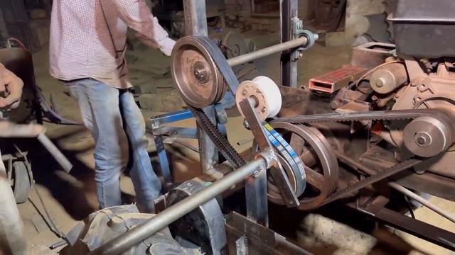 Процесс изготовления мини-трактора ручной работы. смотреть онлайн