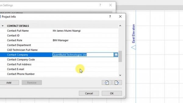 ArchiCAD 25 Basics - Project Location Settings, Site and Client Details [Lesson 02]