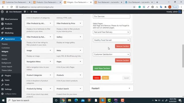 Free Ours Restaurant WordPress Theme Demo data Import Process смотреть онлайн
