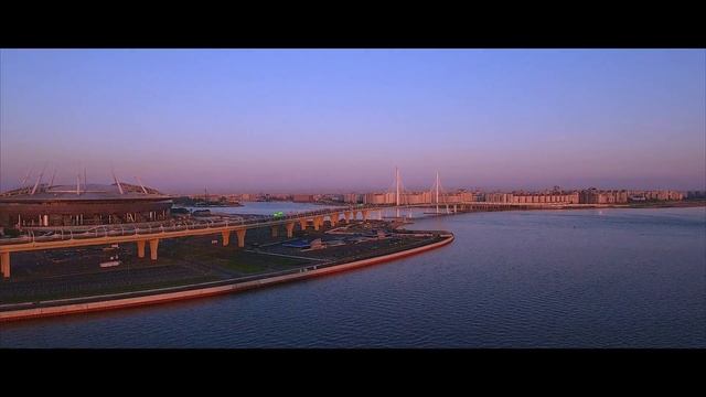 Полёт над ЗСД Санкт-Петербург DJI Phantom 4 смотреть онлайн