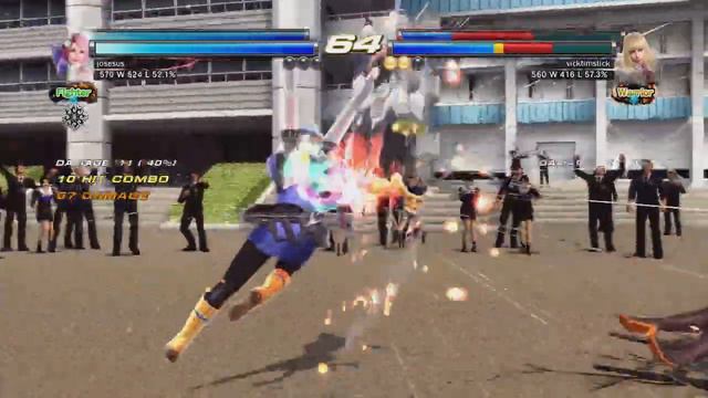 TEKKEN TAG 2 - (Alisa/Angel) vs (Alisa/Lili) victimstick смотреть онлайн