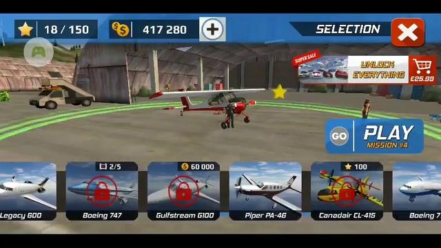 airplane flight pilot - Gameplay walkthrough part 1 смотреть онлайн