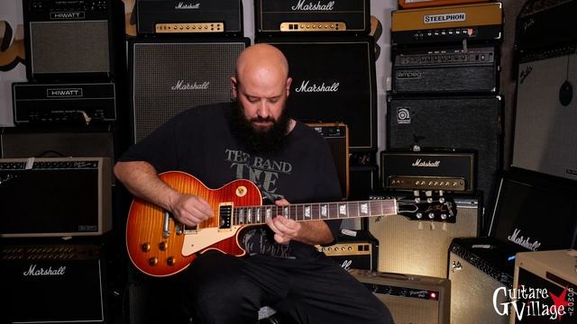 Gibson CS Les Paul Pre Historic 1988 - Guitare Village смотреть онлайн