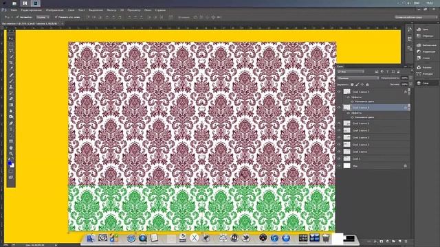 создать узор в фотошопе BS STUDIO смотреть онлайн