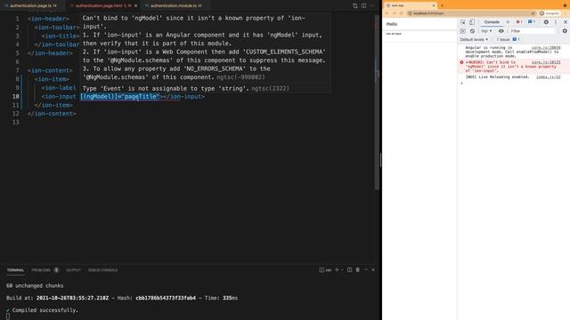 Can’t bind to ngModel since it isn’t a known property of input смотреть онлайн