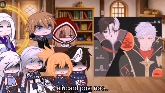 Mlbb react to tiktok || alucard 2/2|| gacha club смотреть онлайн