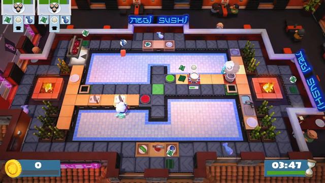 Overcooked 2 - Nivel 4 Parte 2 - Gameplay Jugador Solo - Español (Nintendo Switch) смотреть онлайн