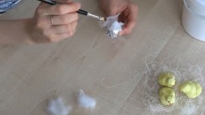 ?DIY  пасхальные ЦЫПЛЯТА из ваты?| DIY Easter cottonwool CHICKEN || Varvara Dokuchaeva