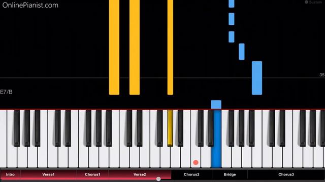 Lady Gaga - Look What I Found (A Star Is Born) - EASY Piano Tutorial смотреть онлайн