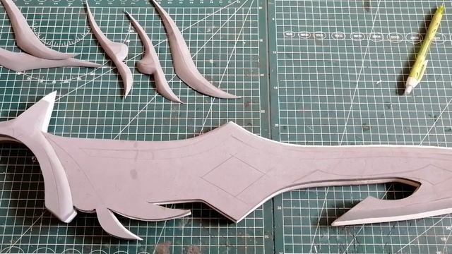 Genshin Impact Tartaglia Childe Dual Blade Electro Delusion cosplay prop DIY tutorial weapon sword смотреть онлайн