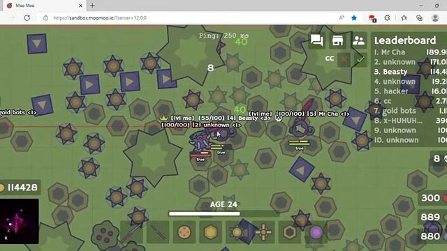 Playing moomoo.io смотреть онлайн