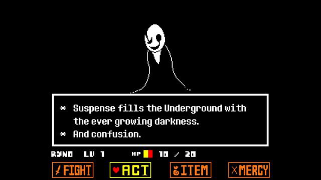 The Otherworlder Showcase - Undertale: W.D. Gaster Fight (Part One)