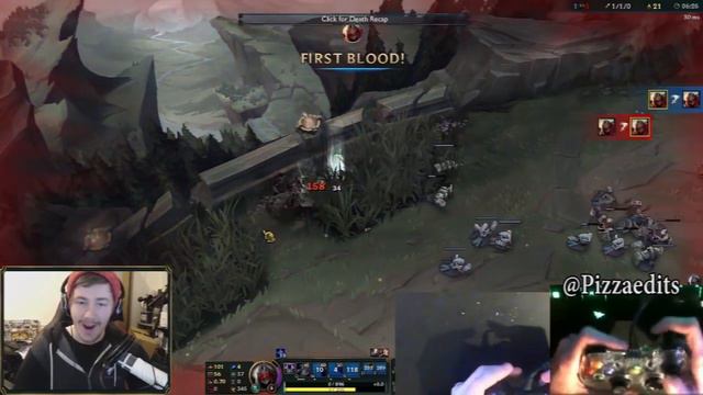 THE ULTIMATE LEAGUE OF LEGENDS 1V1 USING ONLY XBOX CONTROLLERS смотреть онлайн