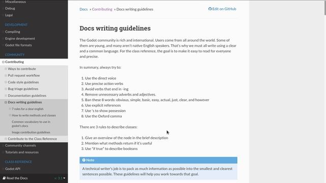 How to Write Godot's Code Reference (contributor tutorial) смотреть онлайн