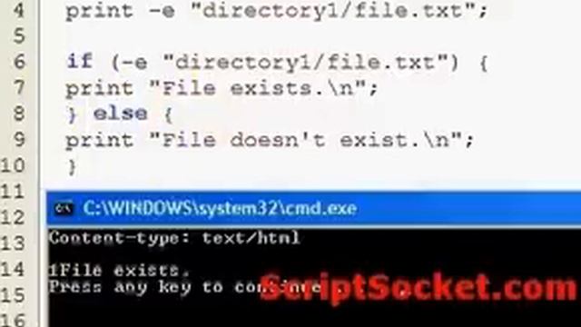Perl Tutorial 33 - File Test Operators: -e, -z, -s, -d смотреть онлайн