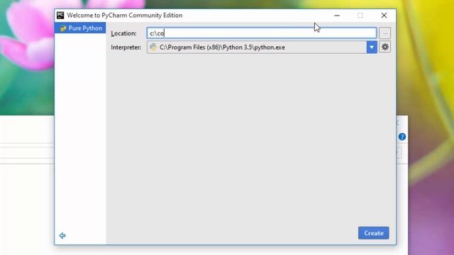 Python Tutorial - 6. Install PyCharm on Windows смотреть онлайн