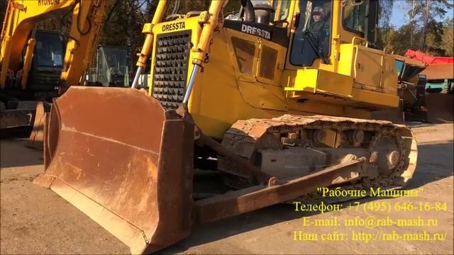 БУЛЬДОЗЕР DRESSTA TD-15M, 9395 м/ч, 2008 смотреть онлайн