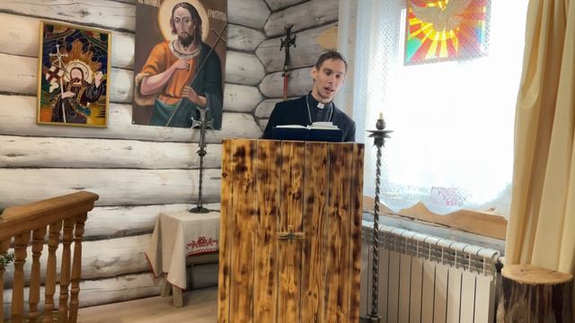 Проповедь на Сретение Господне (29.01.2023) смотреть онлайн