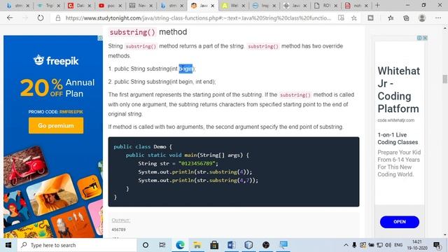 Introduction Part 3 - JAVA LAB (String Functions) смотреть онлайн