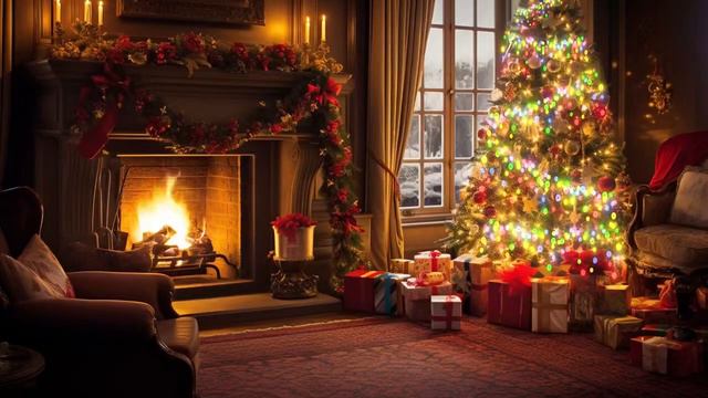 Top Christmas Songs of All Time🎄Christmas Music Playlist, Christmas Carol Music, Christmas Ambience смотреть онлайн