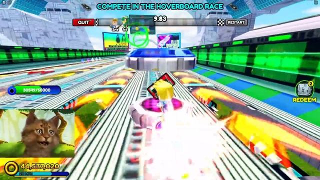Unlocked JET THE HAWK in Roblox Sonic Speed Simulator смотреть онлайн