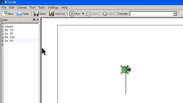 How to draw a rectangle with K-Turtle смотреть онлайн