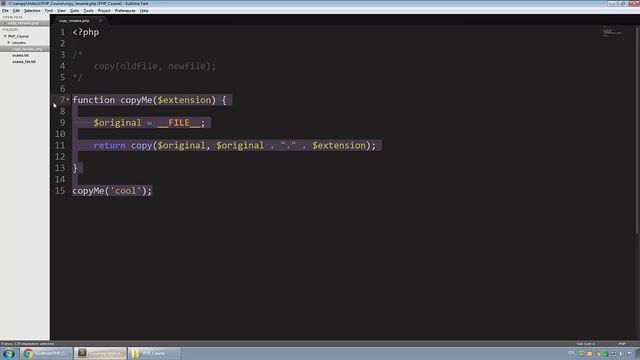 [ Learn PHP 5 In Arabic ] #70 - File System - Rename, Copy смотреть онлайн
