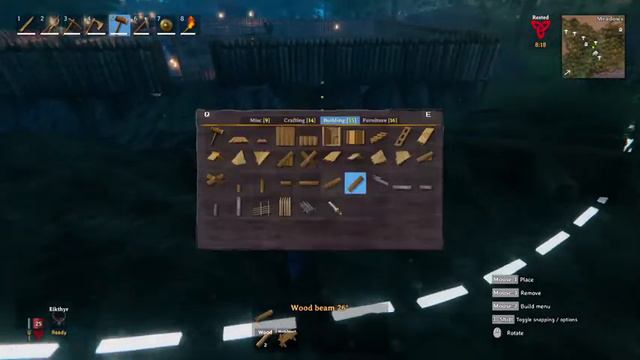 Valheim #5 Copper mining + Building смотреть онлайн