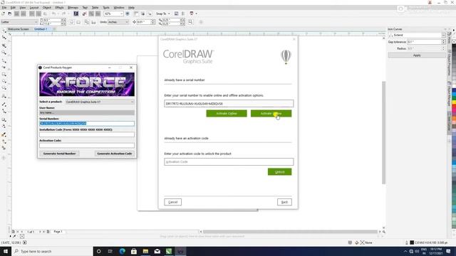CorelDRAW X7 install смотреть онлайн