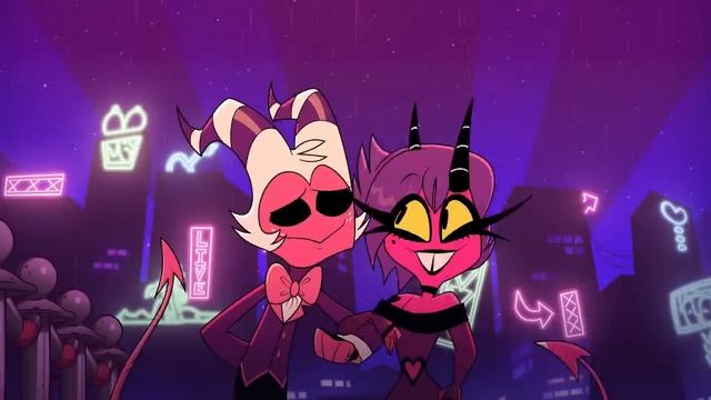 ВРАЖДА АСМОДЕУСА И ВАЛЕНТИНО - Анализ Hazbin Hotel смотреть онлайн