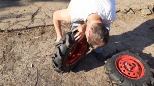 Колеса для мотоблока Кама 421 на дисках от Оки! ???