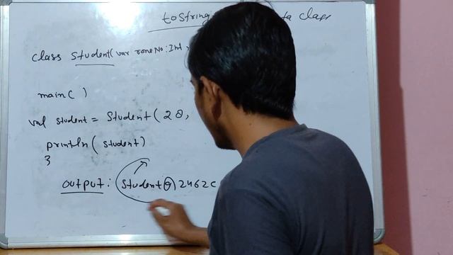 How to work toString() function of data class(Part-3) смотреть онлайн