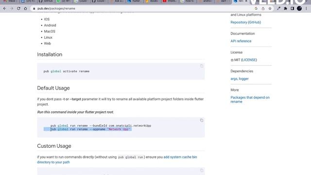 Rename flutter app смотреть онлайн