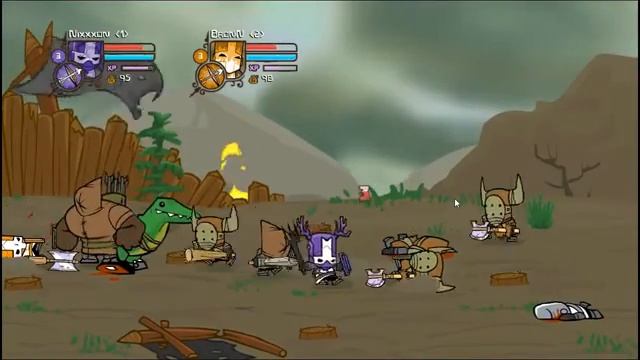 Castle Crashers - Кооперативный Обзор - Интересно смотреть онлайн