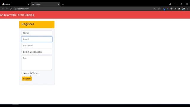 24 Angular Forms Binding Registration Form | Angular 12 Tutorial | NAVEEN SAGGAM смотреть онлайн