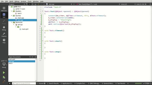 003 Call a QML slot from C++ смотреть онлайн