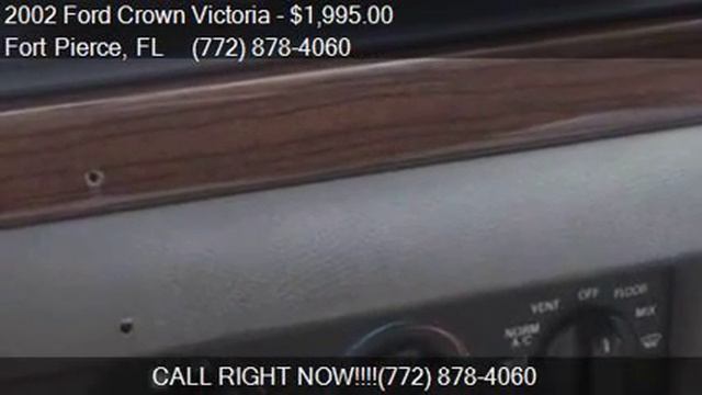 2002 Ford Crown Victoria Base 4dr Sedan for sale in Fort Pie смотреть онлайн