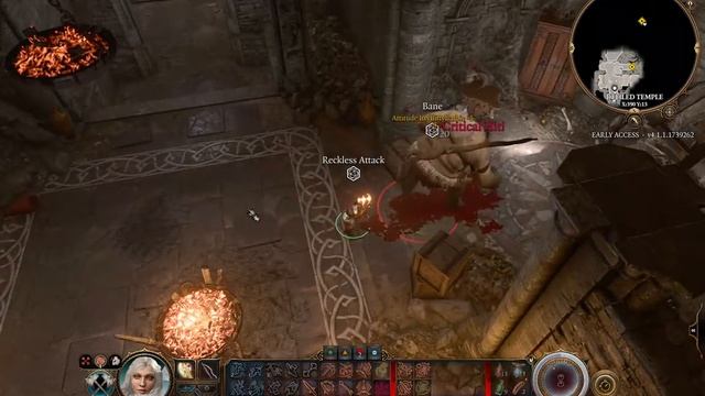 Baldur's Gate 3: Dwarf Barbarian makes 'short' work of Ogre. смотреть онлайн