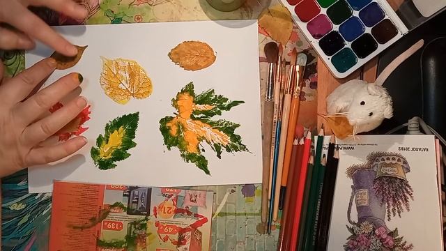 Мастер-класс по рисованию осенних листьев "Осенние кораблики" смотреть онлайн