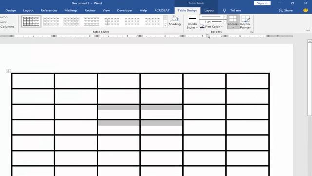 how to Add or Remove table grid lines from word document смотреть онлайн