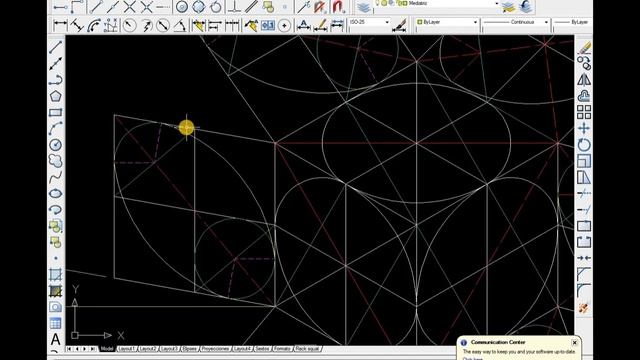 AutoCAD 19 cómo dibujar elipses en proyección isométrica смотреть онлайн