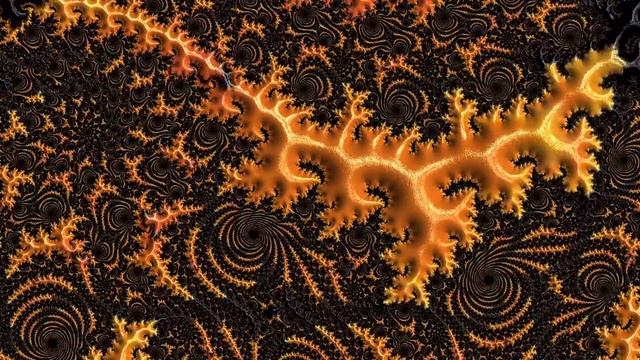 Фрактал. Fractal. Успокаивающая музыка. Soothing Music.