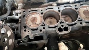 Подготовка блока цилиндров к установке прокладки ГБЦ