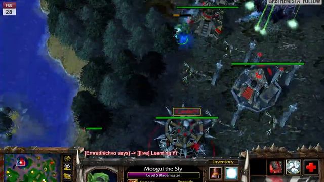 Warcraft III - IF_Smooth (best England Undead player) смотреть онлайн