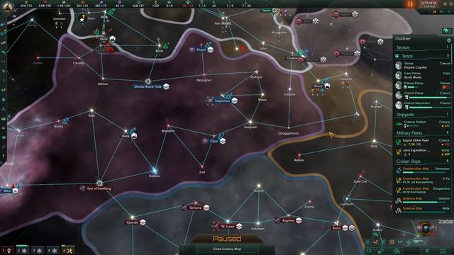 The Galactic community... | Stellaris Federations Ep.5 смотреть онлайн
