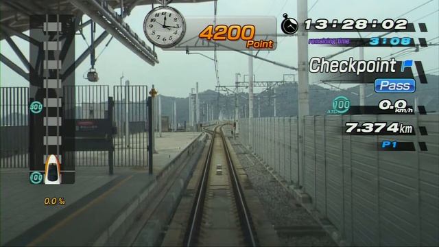 Railfan Taiwan High Speed Rail (PS3) - Trial Driving Mode - Taichung To Taipei (1080p)