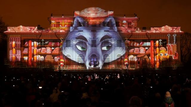 Световое 3D-шоу "Сказка про Аладушек" (репортаж) смотреть онлайн