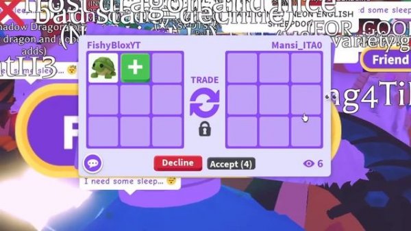 I traded ONLY using NEW FILTERS in Adopt Me!